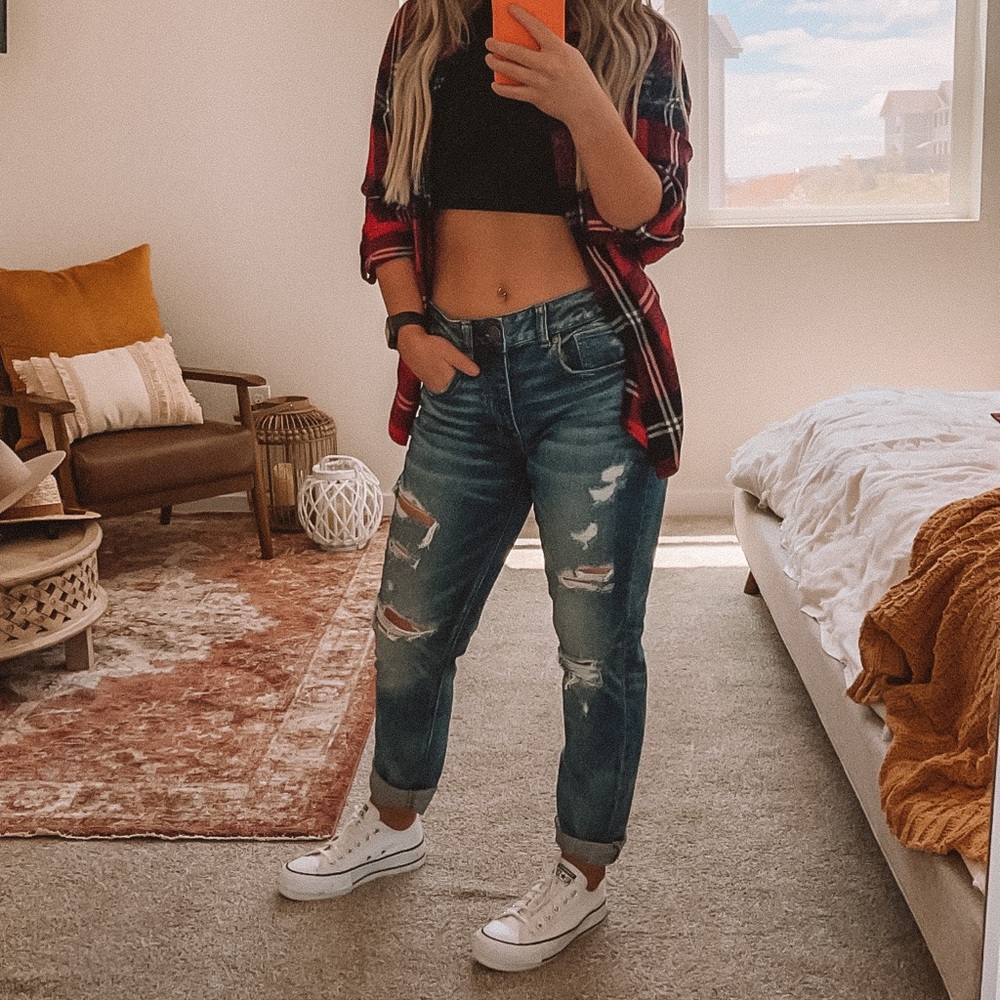 American Eagle Tom girl jeans